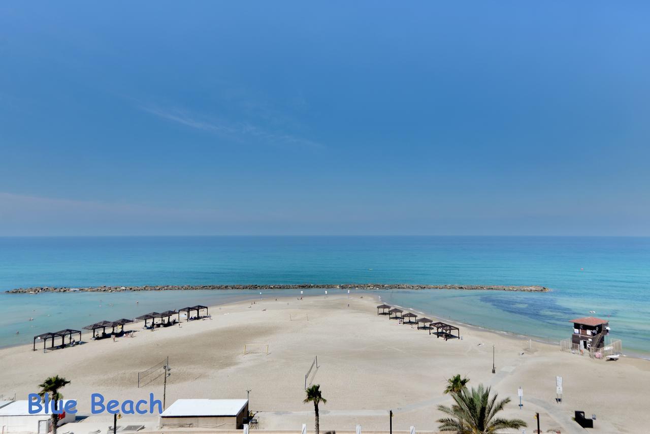 מגדל אלמוג חיפה - דירות "בלו ביץ'" על הים Buitenkant foto
